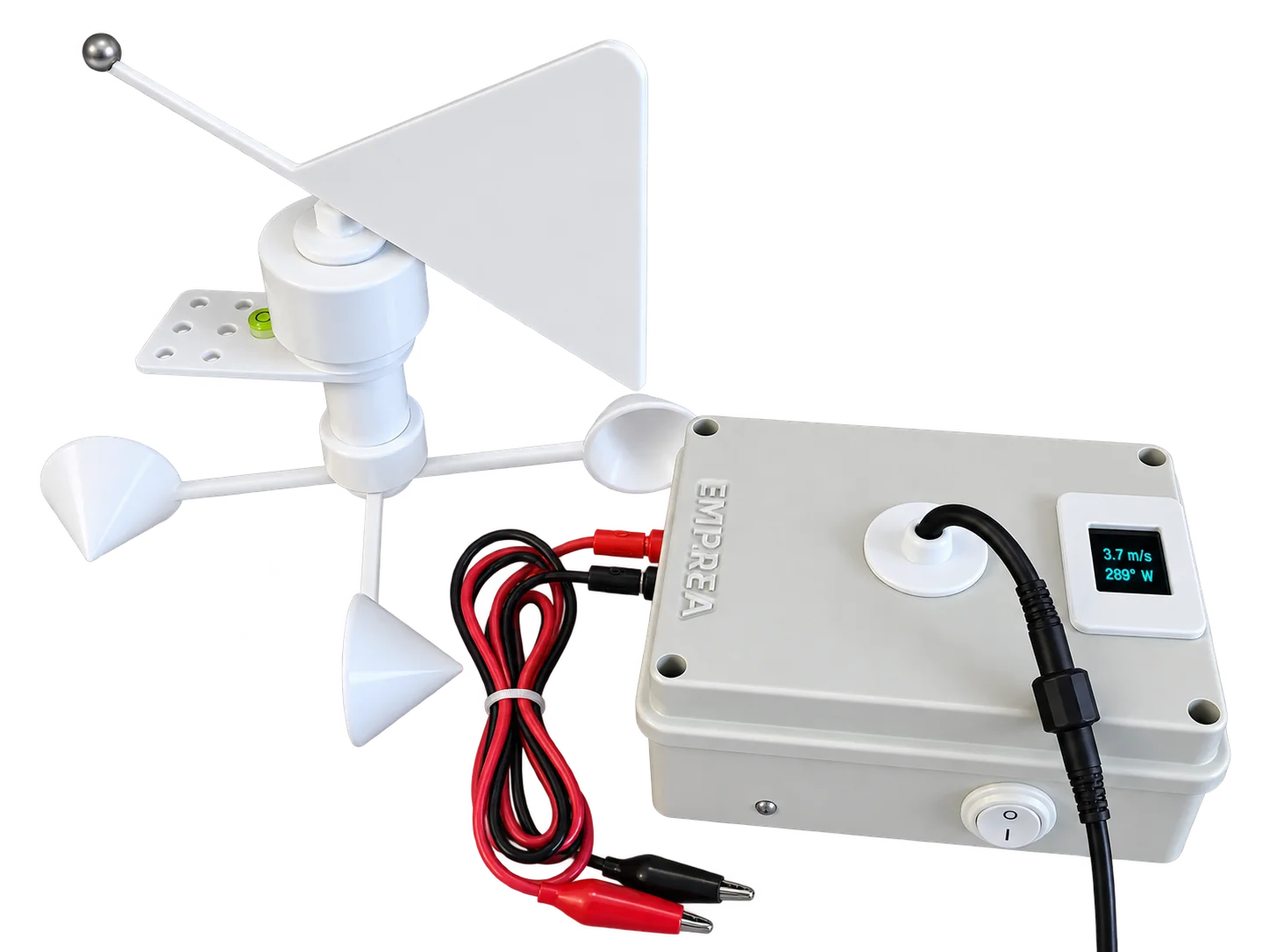 Datalogger per velocità e direzione del vento EMPIREA